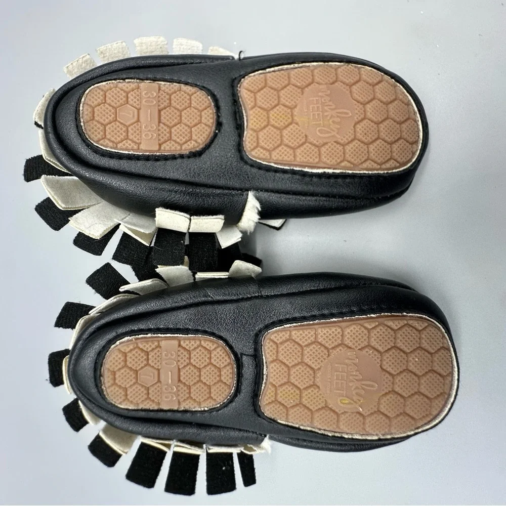 Monkey Feet Toddler Sherpa Moccasins, shoes, Slippers